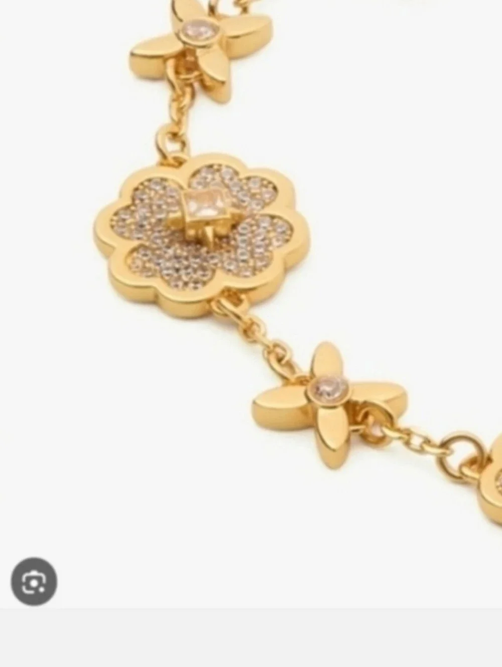 Kate Spade New York Heritage Bloom Line Bracelet In Gold Color - Picture 6 of 10